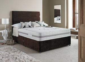 Giltedge Beds Pocket Laygel 1200 Divan Set – Memory Foam